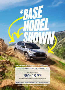 Forester June Promotion - AB